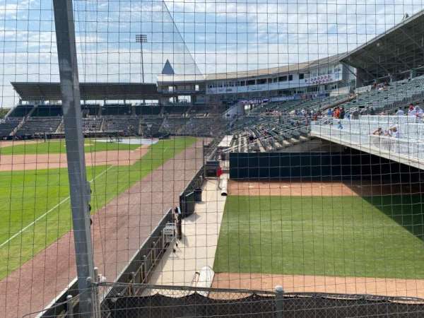 Hammond Stadium at Lee County Sports Complex, section: 117, row: 1, seat: 11