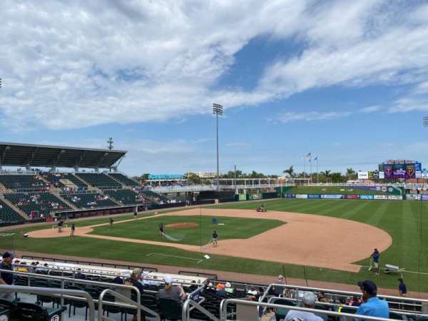 Hammond Stadium at Lee County Sports Complex, section: 201, row: 6, seat: 7