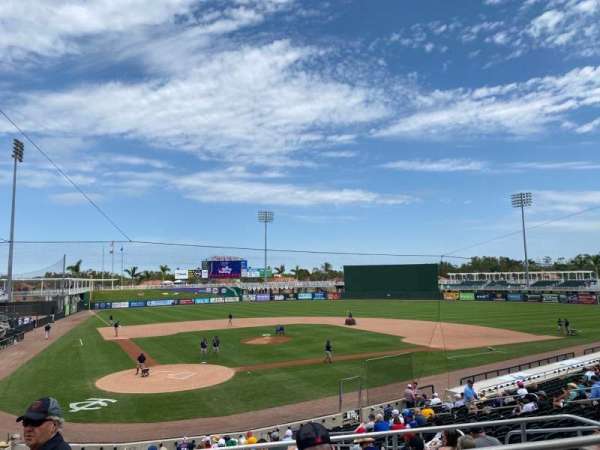 Hammond Stadium at Lee County Sports Complex, section: 206, row: 3, seat: 15