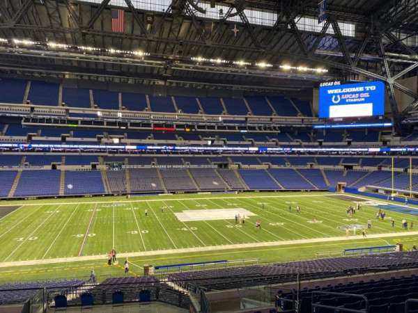 Lucas Oil Stadium, section: LS42A, row: 2, seat: 10