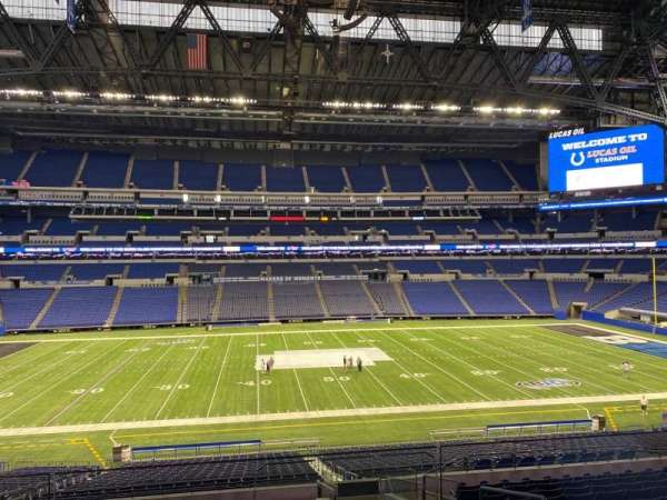 Lucas Oil Stadium, section: Ls41, row: 2, seat: 2