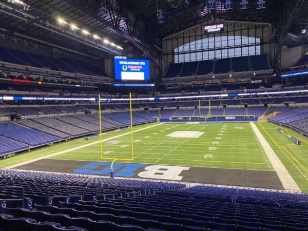 Lucas Oil Stadium, section: 152, row: 36, seat: 15