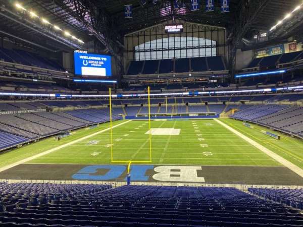 Lucas Oil Stadium, section: 153, row: 36w, seat: 6