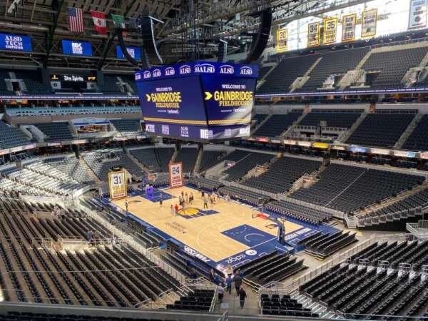 Gainbridge Fieldhouse, section: Terrace 3, row: 1, seat: 16