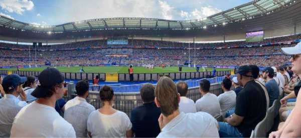 Stade de France, section: G7, row: 3, seat: 4