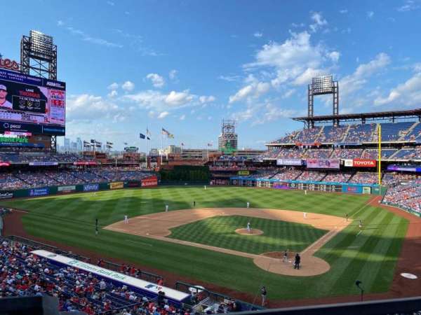 Citizens Bank Park, section: 224, row: 1, seat: 12
