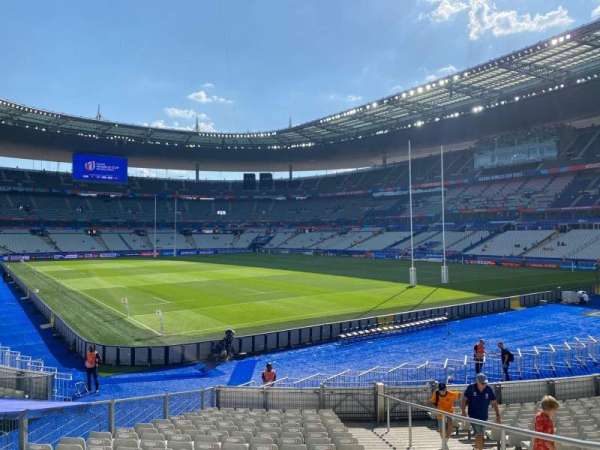 Stade de France, section: J4, row: 20, seat: 18