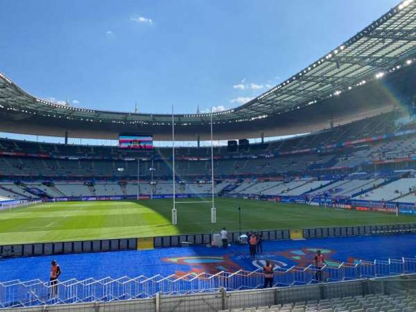 Stade de France, section: K4, row: 17, seat: 29