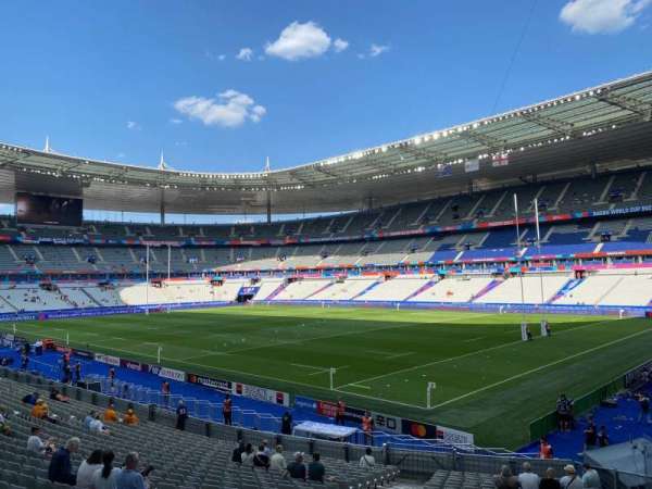 Stade de France, section: X8, row: 25, seat: 4