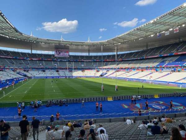 Stade de France, section: Z1, row: 25, seat: 3