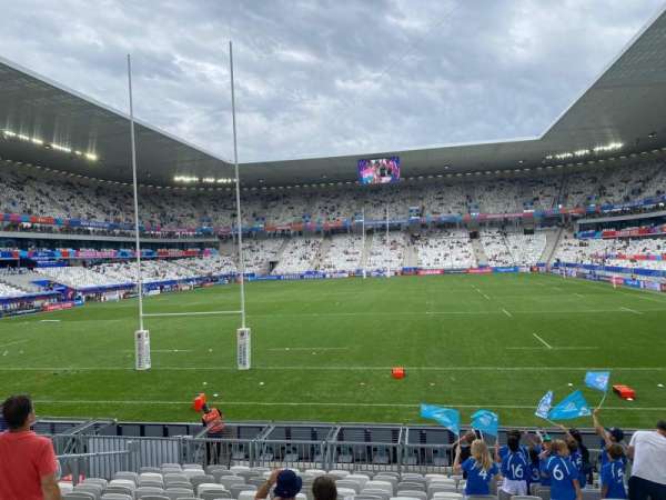 Stade de Bordeaux, section: 23, row: 14, seat: 20