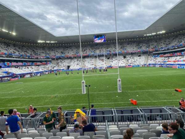 Stade de Bordeaux, section: 21, row: 10, seat: 21