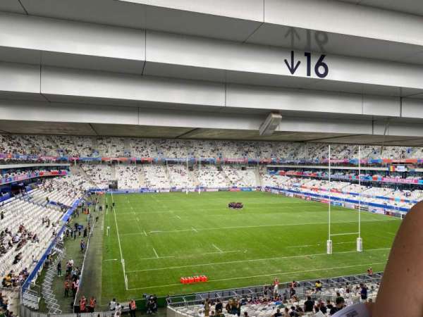 Stade de Bordeaux, section: 16, row: Wc, seat: 099