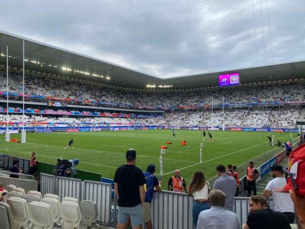 Stade de Bordeaux, section: 01, row: 7, seat: 16