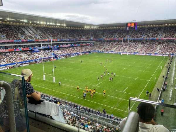 Stade de Bordeaux, section: 26, row: 38, seat: 17