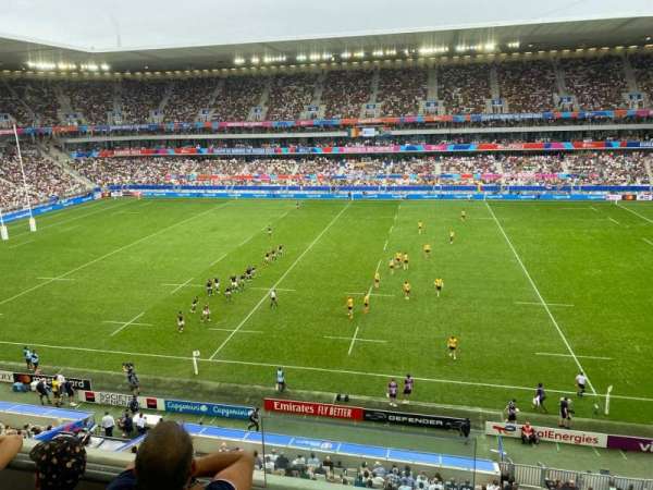Stade de Bordeaux, section: 08, row: 38, seat: 20