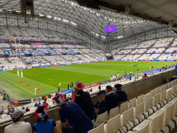 Stade Vélodrome, section: jean Bouin AA, row: 29, seat: 31