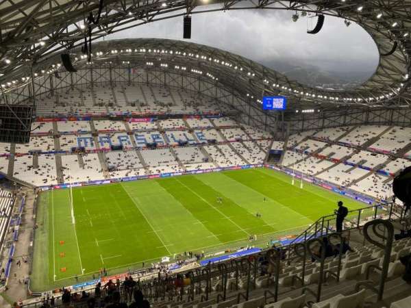 Stade Vélodrome, section: jean Bouin R, row: 80, seat: 10