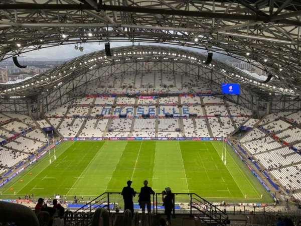 Stade Vélodrome, section: jean Bouin V, row: 96, seat: 2