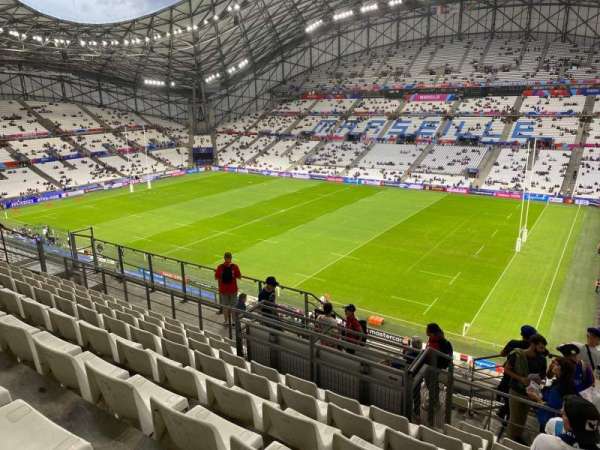 Stade Vélodrome, section: jean Bouin N, row: 45, seat: 3