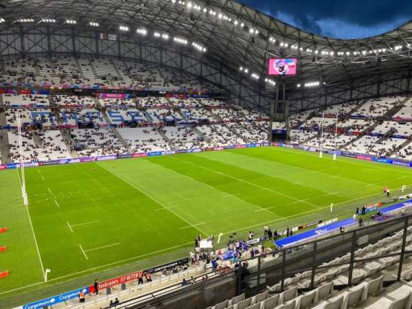 Stade Vélodrome, section: jean Bouin C, row: 37, seat: 8