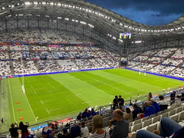 Stade Vélodrome, section: jean Bouin M, row: 47, seat: 18