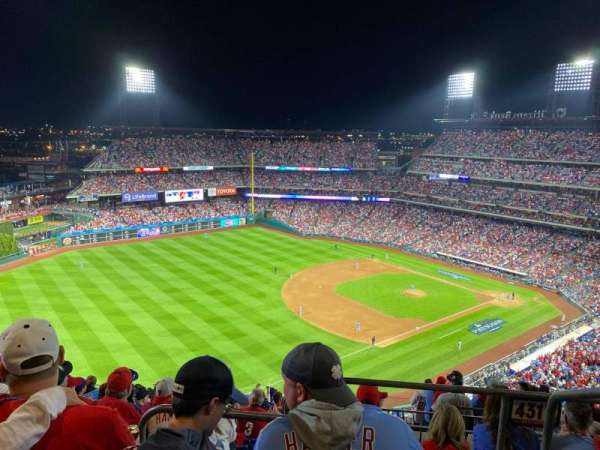 Citizens Bank Park, section: 432, row: 13, seat: 1