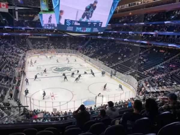 Climate Pledge Arena, section: 121, row: F, seat: 15