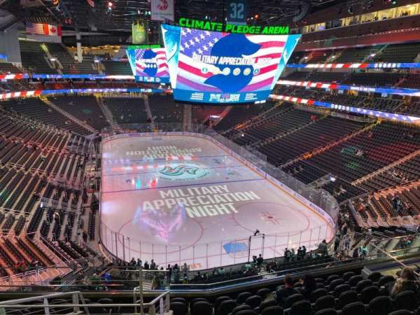 Climate Pledge Arena, section: 121, row: K, seat: 25