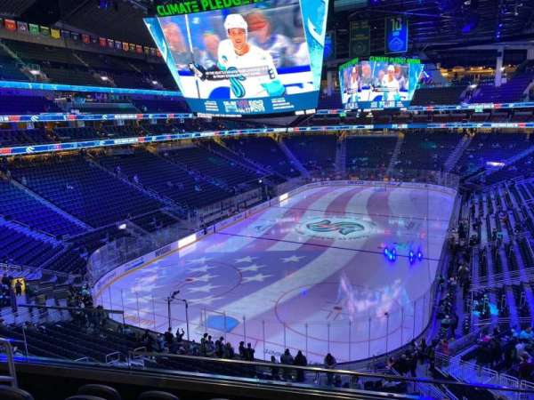 Climate Pledge Arena, section: 119, row: E, seat: 13