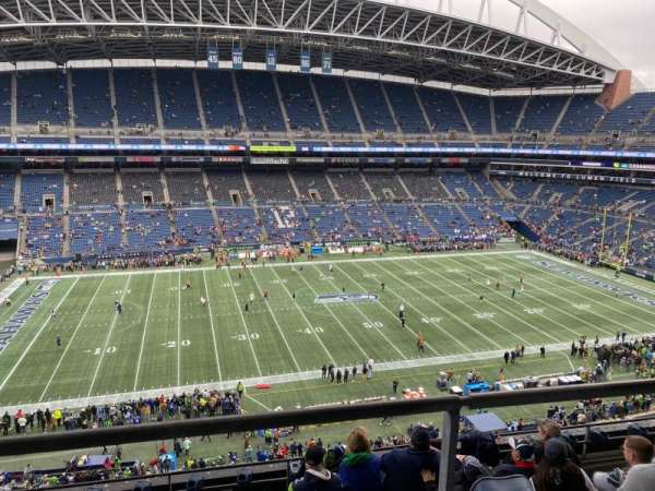 Lumen Field, section: 337, row: E, seat: 11