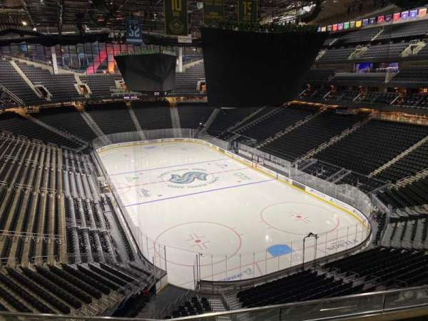Climate Pledge Arena, section: 109, row: D, seat: 8