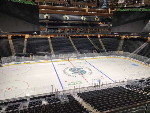 Climate Pledge Arena, section: 102, row: B, seat: 12