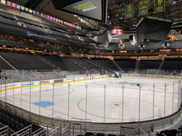 Climate Pledge Arena, section: 19, row: K, seat: 8