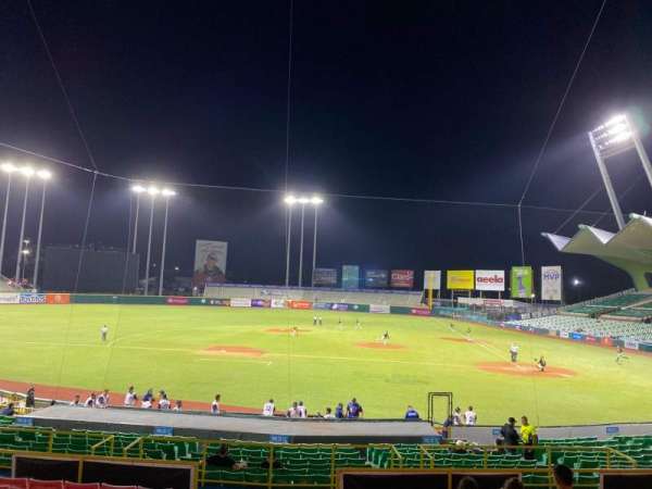 Hiram Bithorn Stadium, section: Preferencia 7, row: K, seat: 24