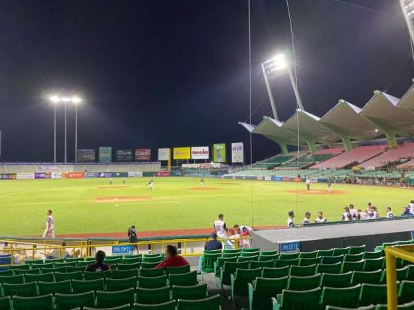 Hiram Bithorn Stadium, section: Palco 21, row: L, seat: 2