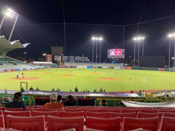 Hiram Bithorn Stadium, section: Preferencia 8, row: G, seat: 15