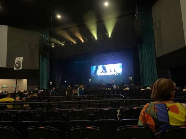 Coca-Cola Music Hall, section: 101, row: D, seat: 15