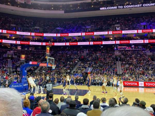 Xfinity Mobile Arena, section: 112, row: 5, seat: 19