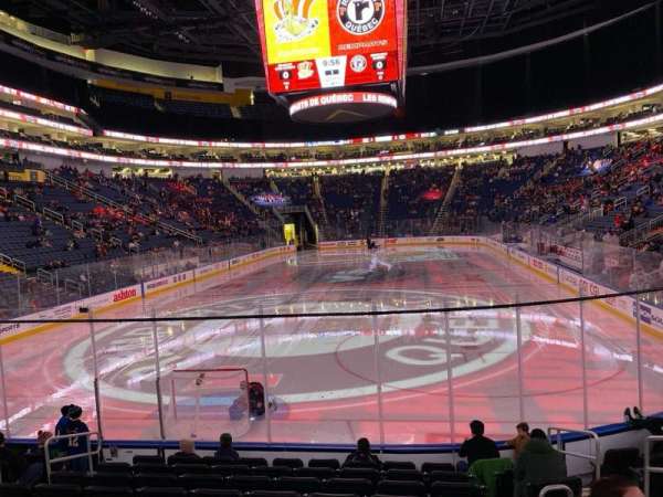 Centre Vidéotron, section: 106, row: Bb, seat: 6
