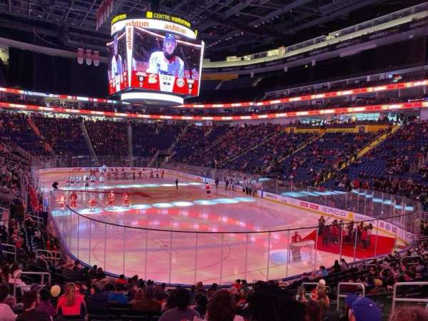 Centre Vidéotron, section: 118, row: Jj, seat: 10