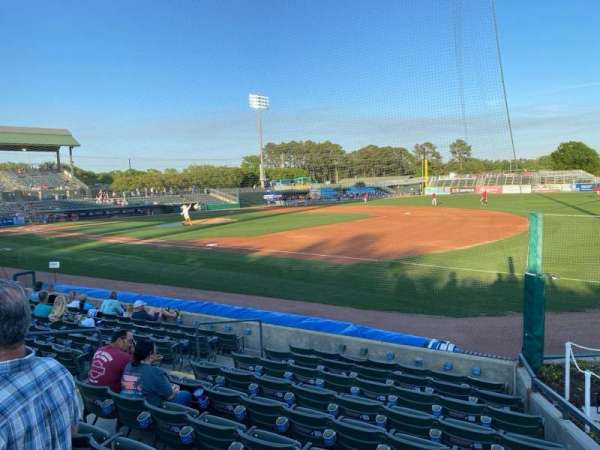 Pelicans Ballpark, section: 103, row: Wc, seat: 1