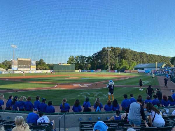 Pelicans Ballpark, section: 110, row: I, seat: 14