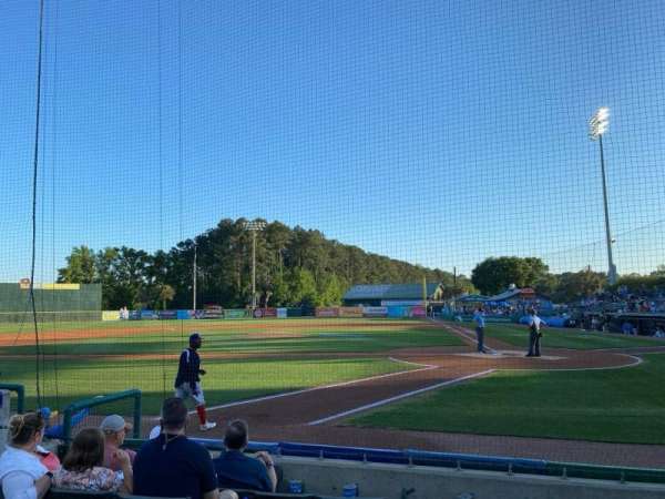 Pelicans Ballpark, section: 112, row: H, seat: 11