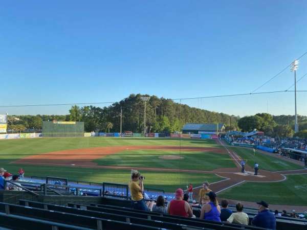Pelicans Ballpark, section: 213, row: I, seat: 9