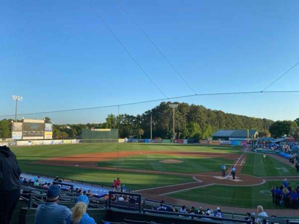Pelicans Ballpark, section: 212, row: H, seat: 10