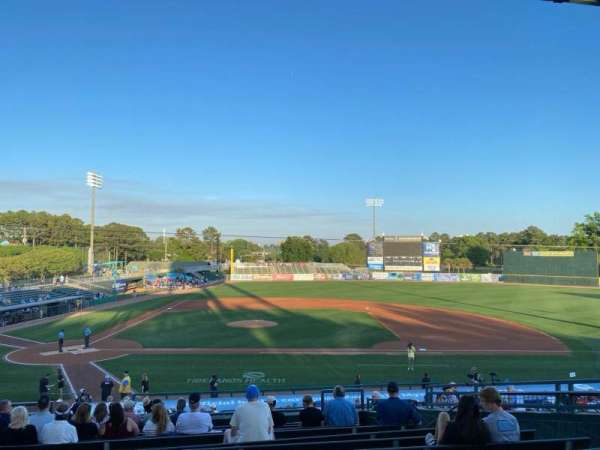 Pelicans Ballpark, section: 206, row: M, seat: 10
