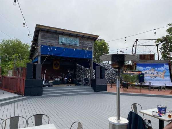 House Of Blues - Myrtle Beach, section: Deck, row: Ground Left