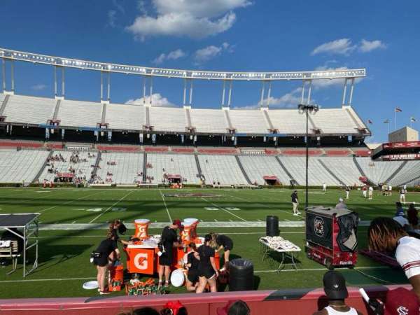 Williams-Brice Stadium, section: 5, row: 5, seat: 26