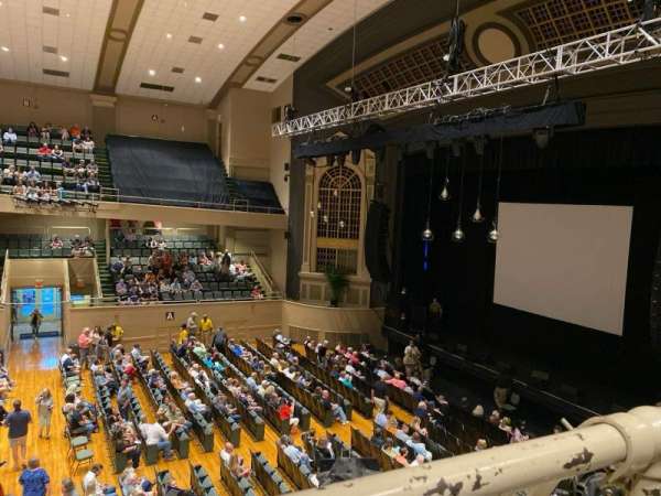 Township Auditorium, section: Second Balcony K, row: A, seat: 7
